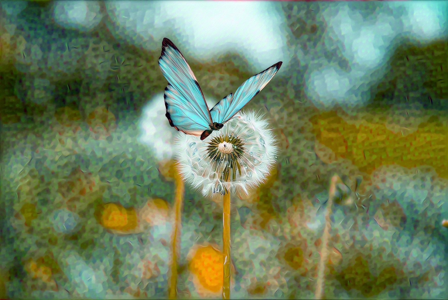 Butterfly, Dandelion