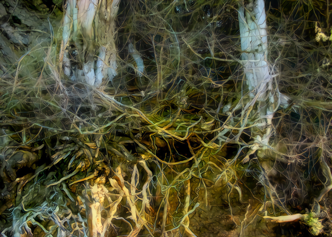 Cypress Roots. Source is my own photo.