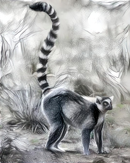 YEP ringtailed lemur