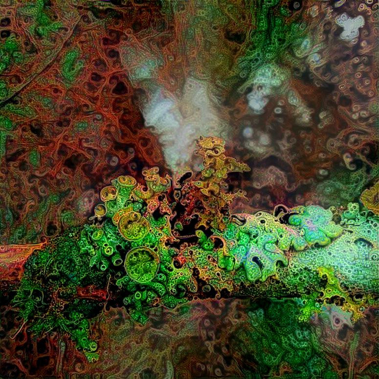Forked tube lichen