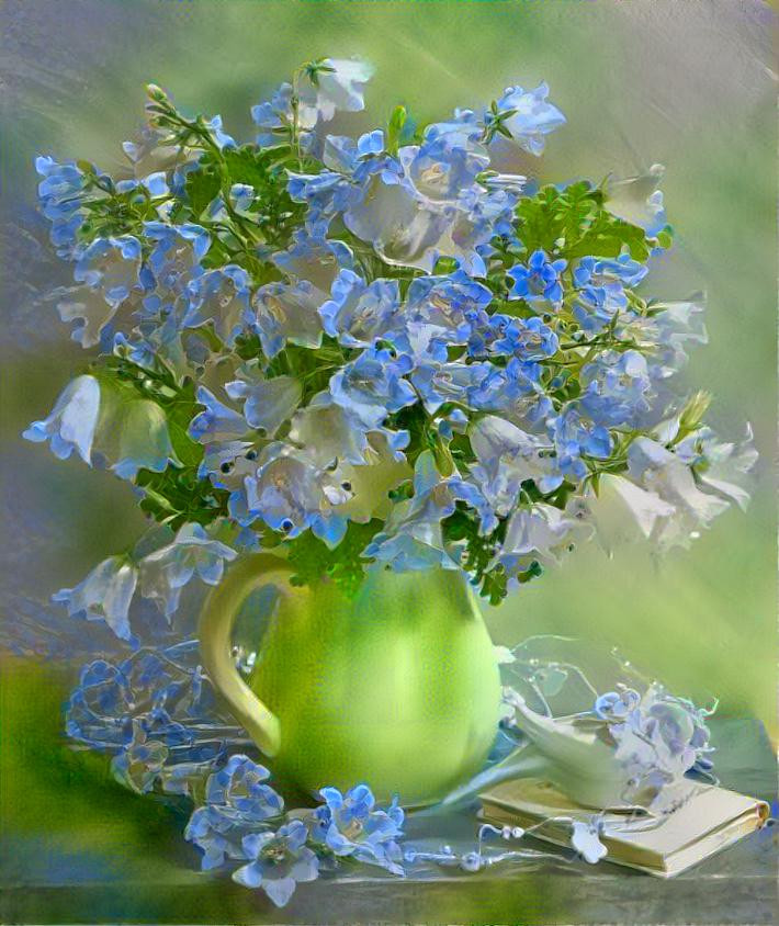 "Flowers in a jug" 