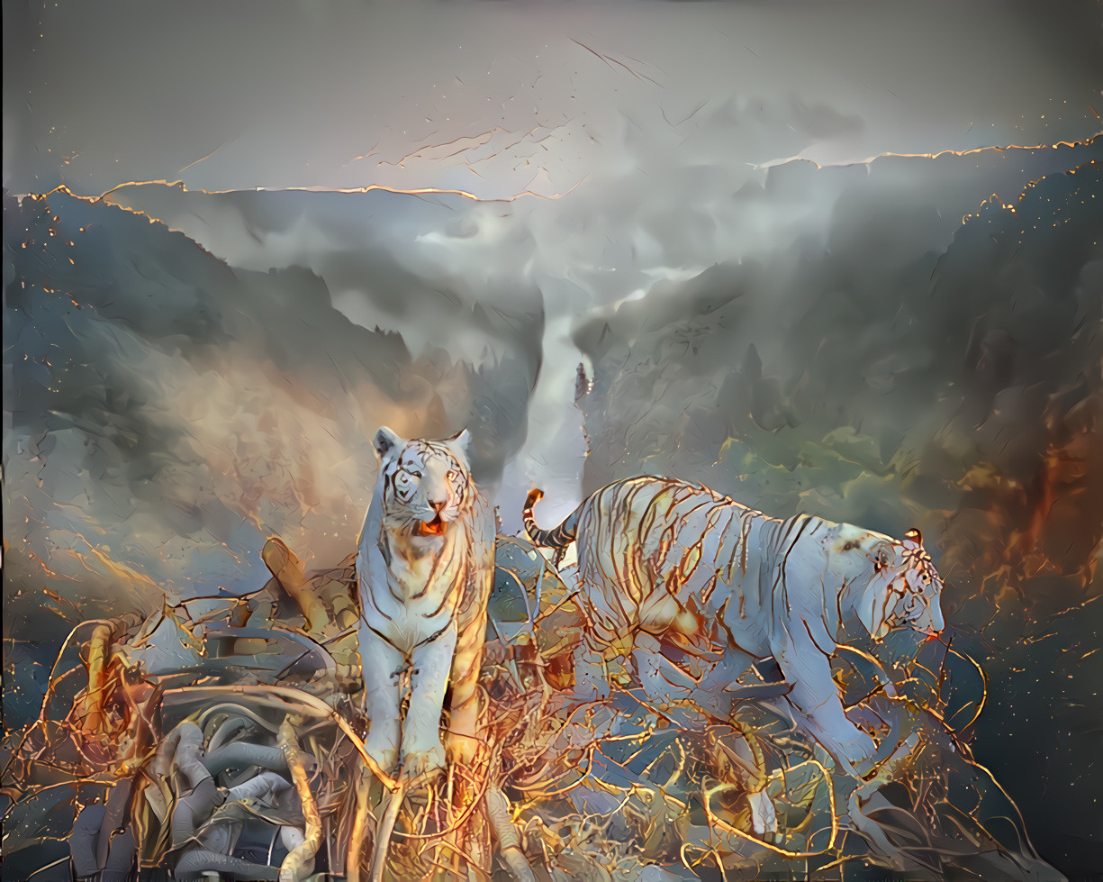 The Royal Bengal Tiger symbolizes strength, grace and agility. It is one of the most lethal and majestic carnivores of the Indian fauna, and their average lifespan ranges from 8-10 years in the wild.