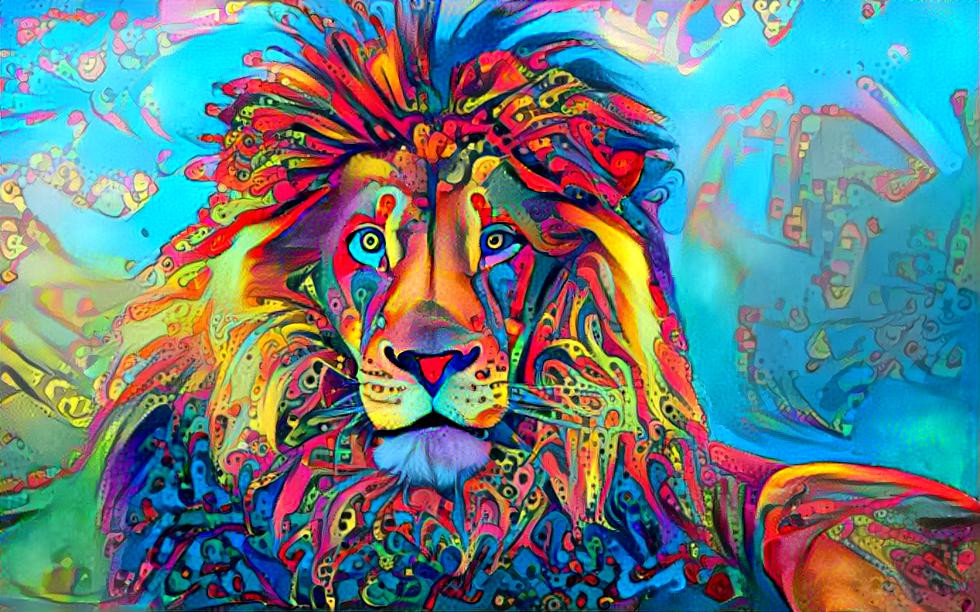 hippy lion
