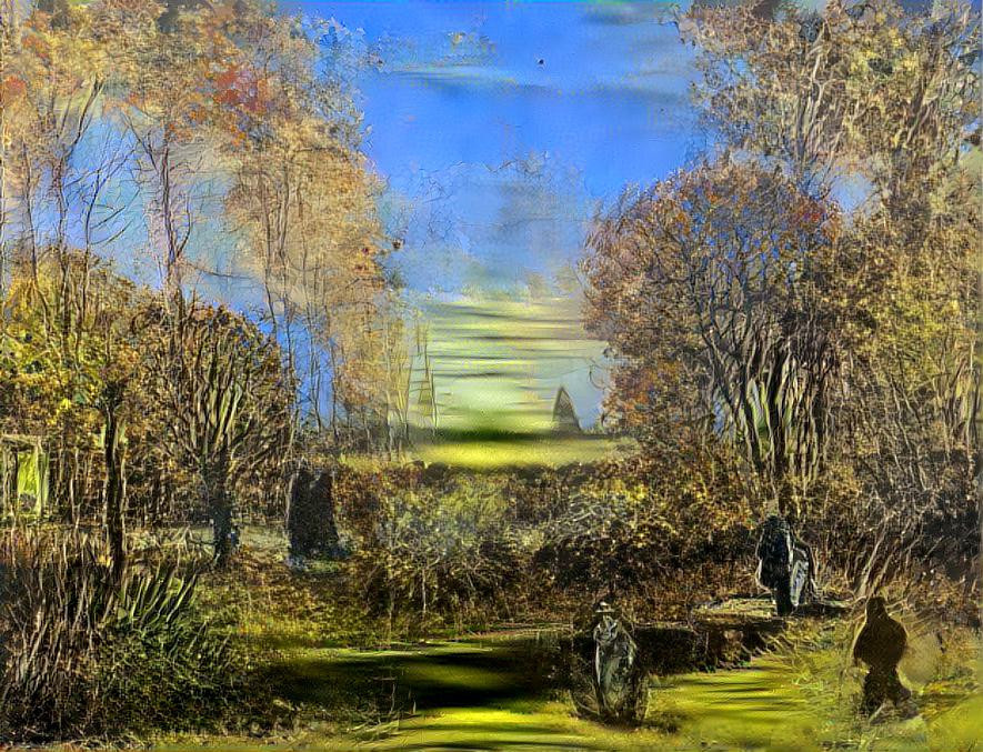 Holy Pond (Vincent van Gogh rework)