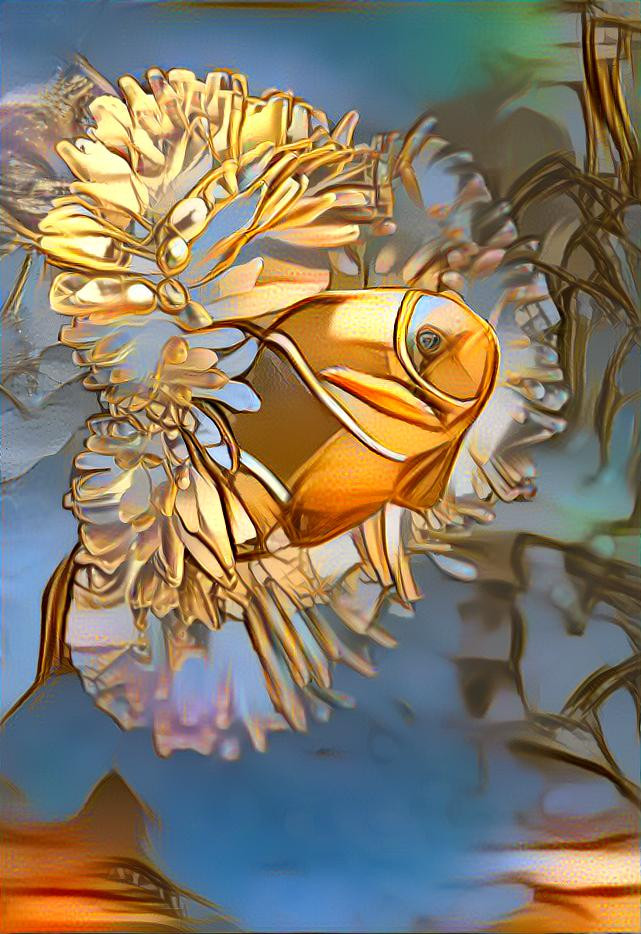 This Fish in Coral is Golden
