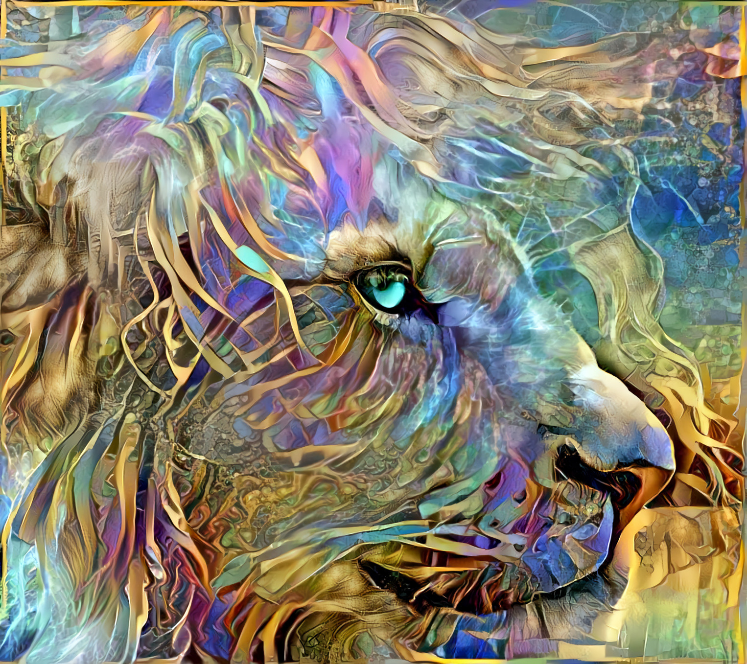 The Colorfully Beautiful Lion [FHD]
