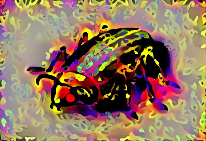 Garishly Colored Bug