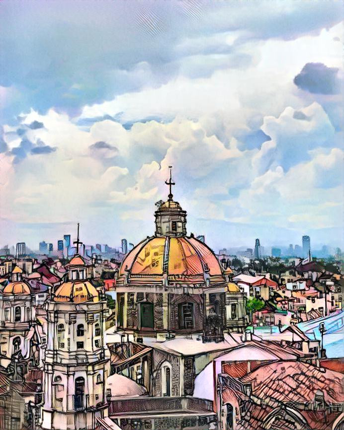 The domes of the city