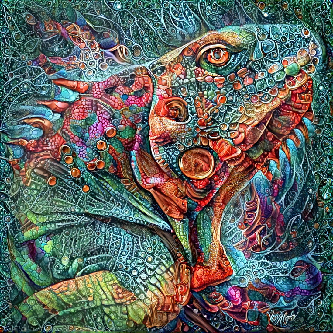 "Rainbow lizard" _ (220125)