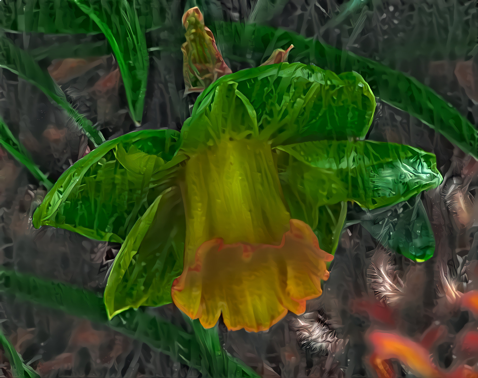 Green Daffodil