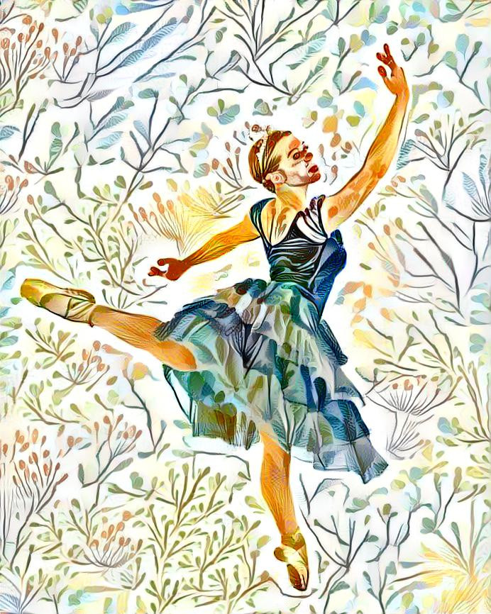 Dance in the flowers