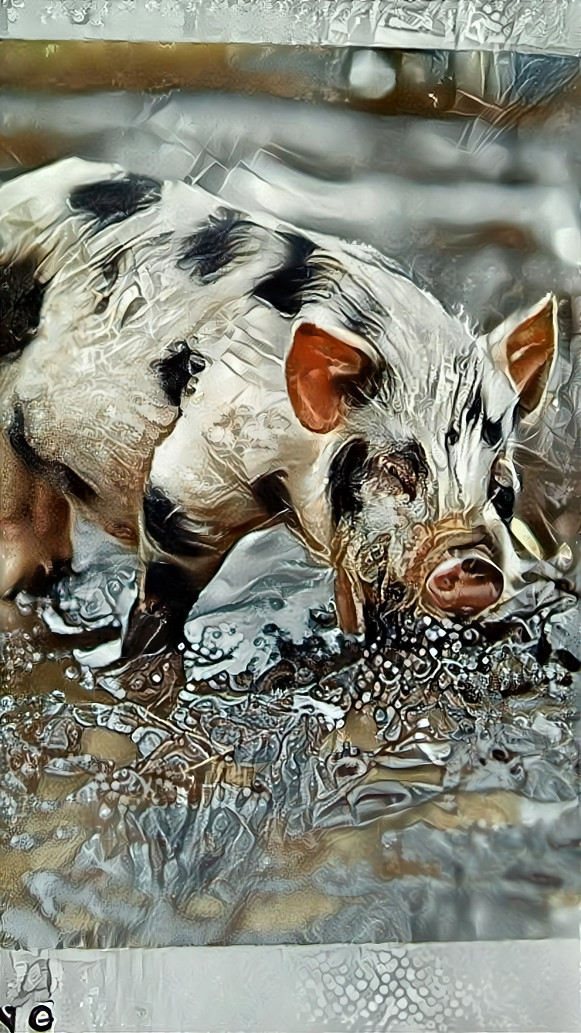 Playing in mud