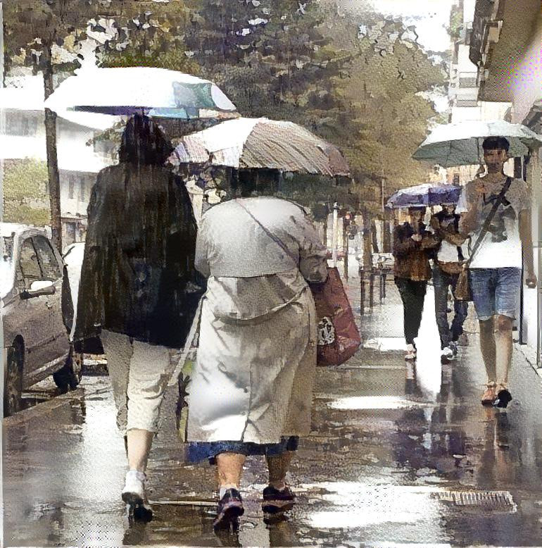 Jour de pluie (Rainy day).by Sylvie burr(PD)