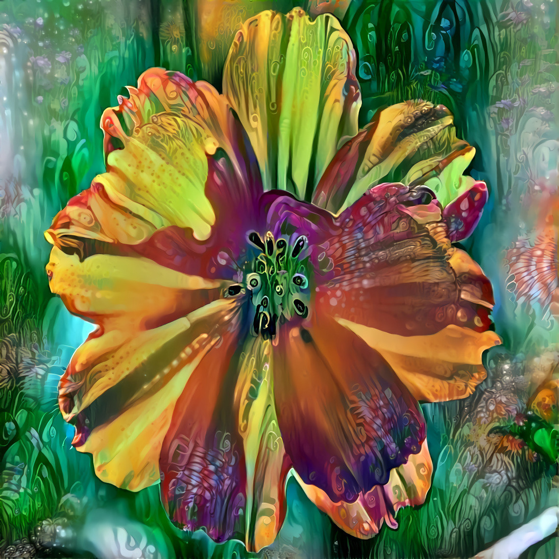 Painted Flower 