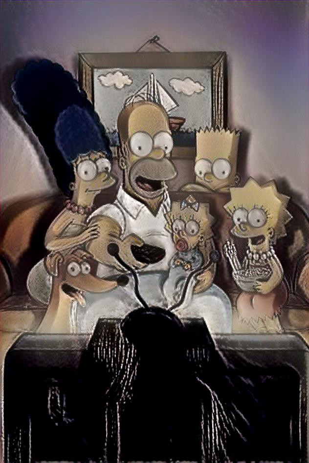 Strange Simpson Family