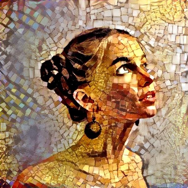 Her mosaic.
