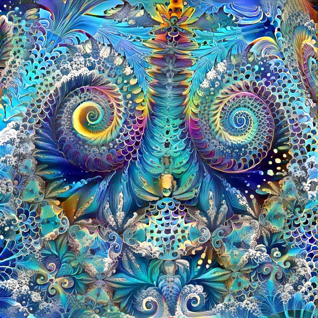 Colorful Fractal Abstract