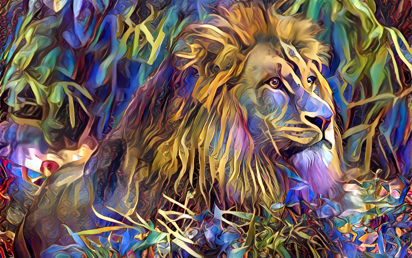 Colorful Lion  [1.2MP]
