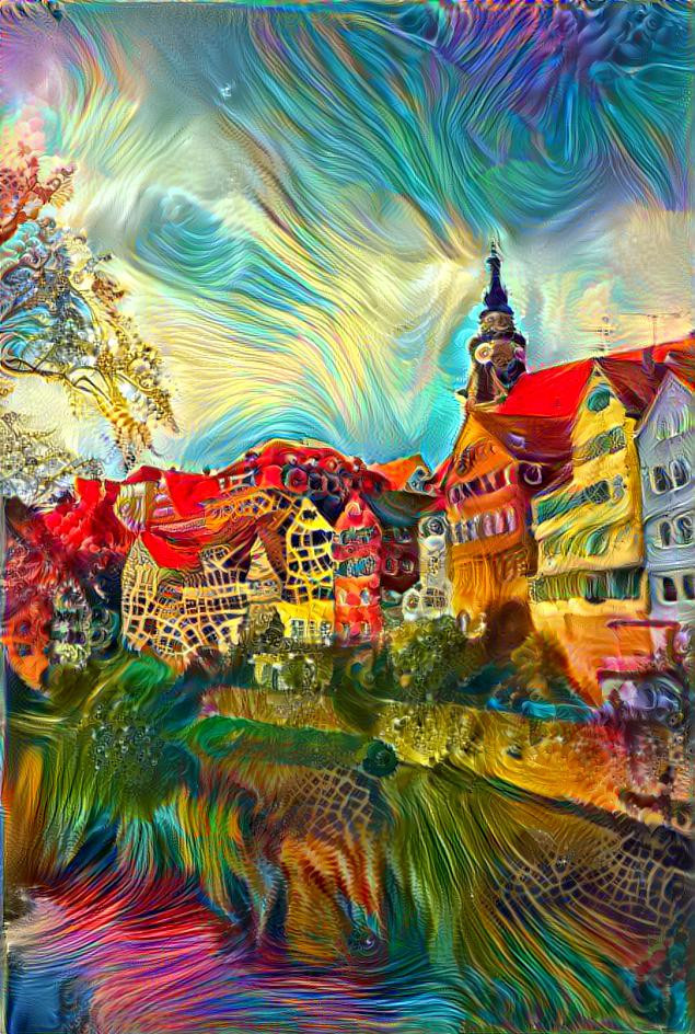 Tubingen, Germany, colorful