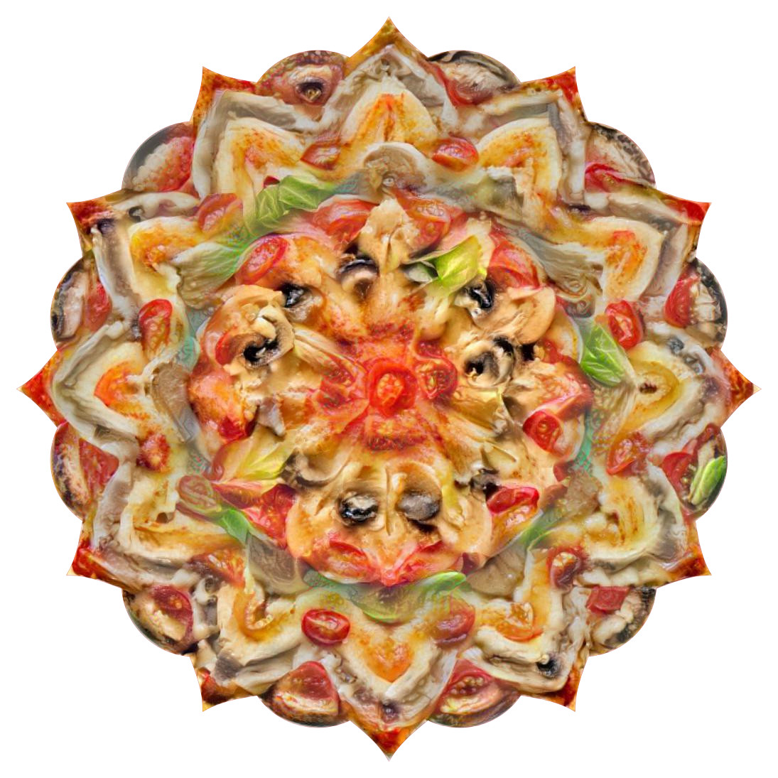 Pizza: Mandala flavour