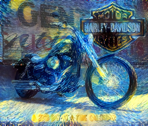Harley Davididson Deep Dream