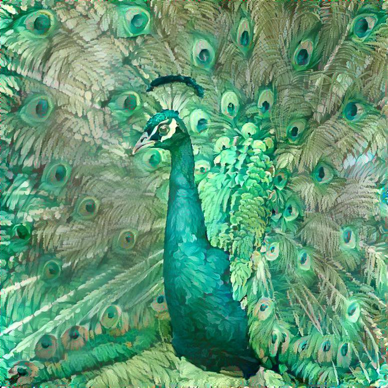 Leafy Peacock