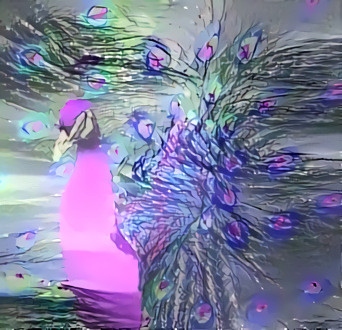 Strange Confetti Peacock