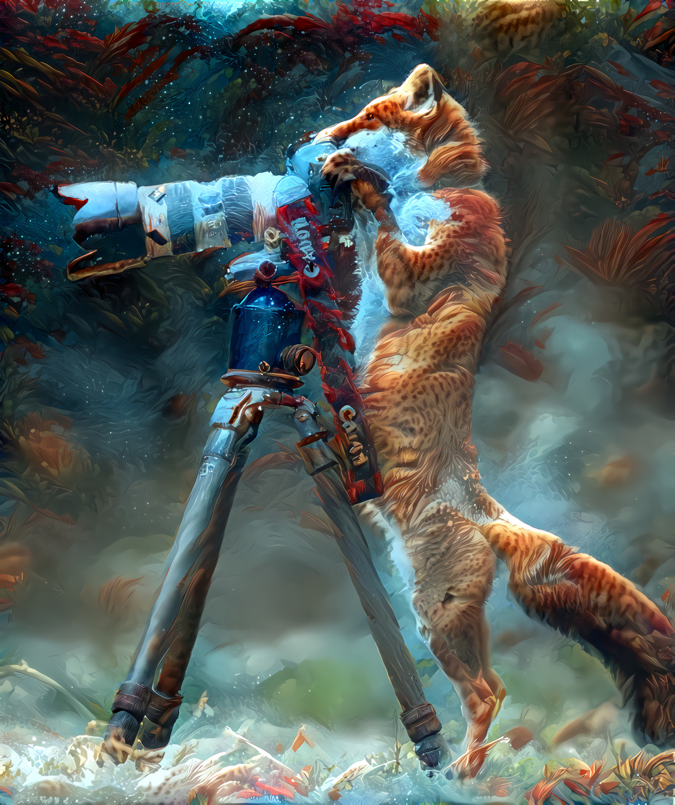 fox, camera