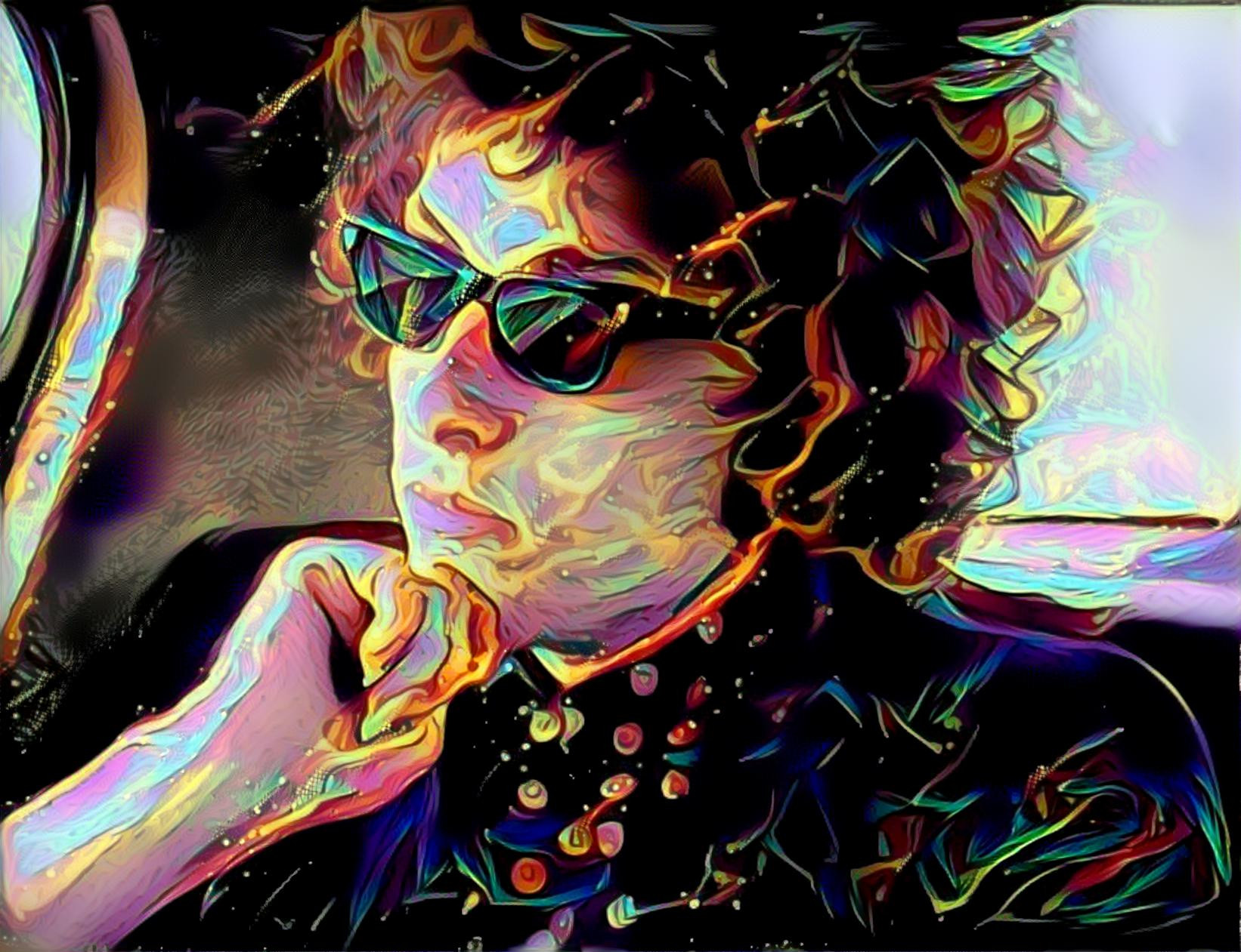 Stuck inside of Dylan with the Deep Dream Blues 