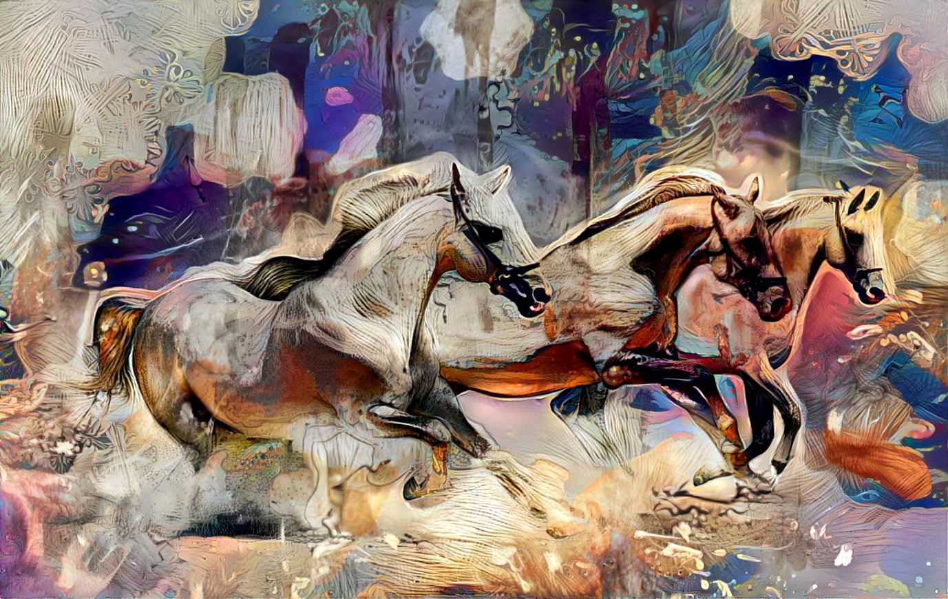 Stampede (Image by ArtTower from Pixabay)