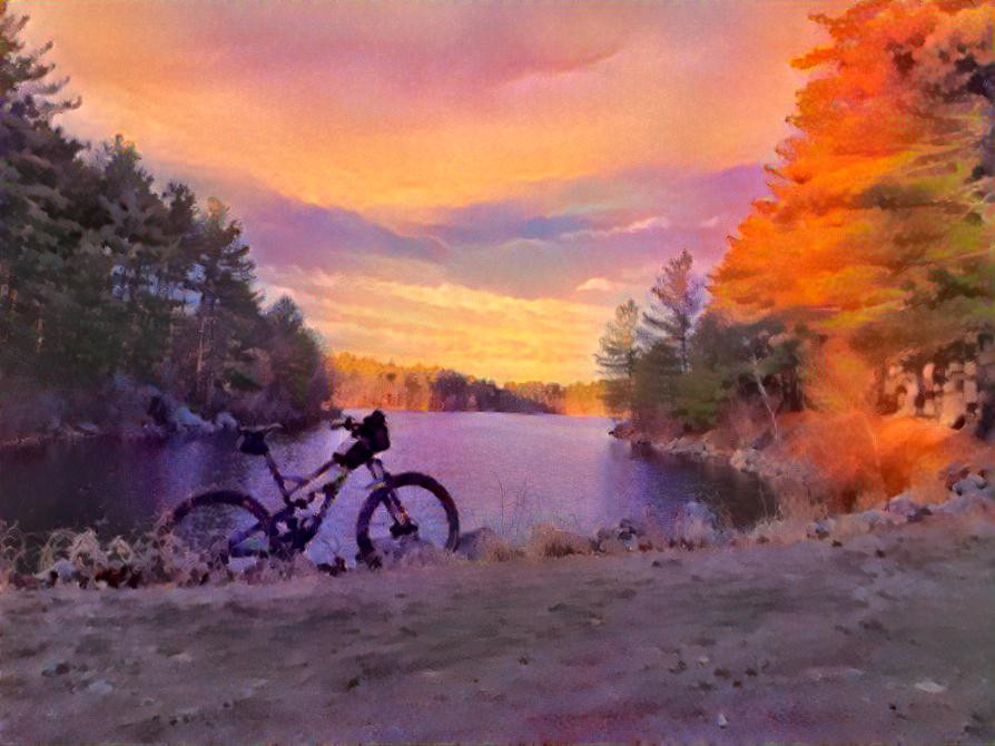 Mountain Biking at the Middlesex Fells - Medford, MA