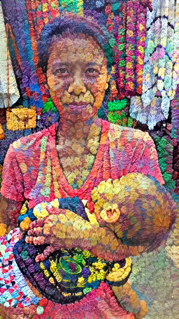 Balinese Textile Saleswoman