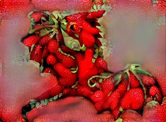 A Cute Strawberry Dragon