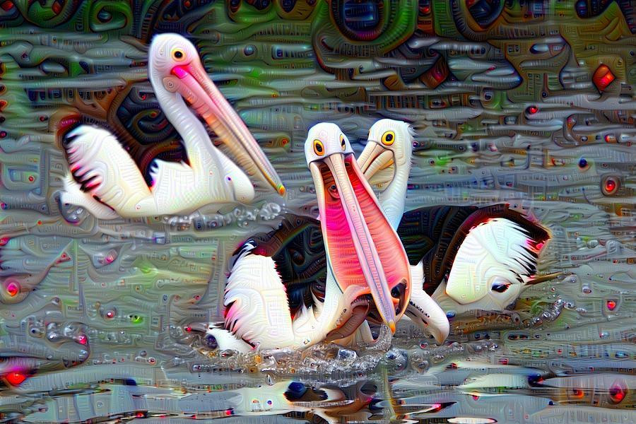 Not my photo of a pelicans