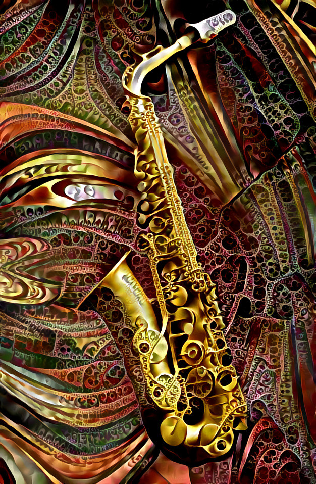 Ornamental Saxophon