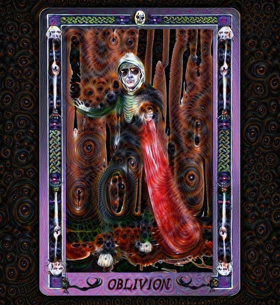 Spooky World Tarot Card- Oblivion
