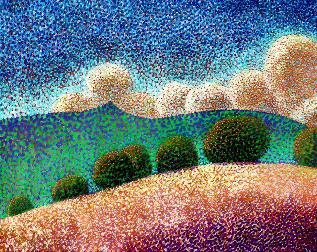 Pointillist Landscape-01