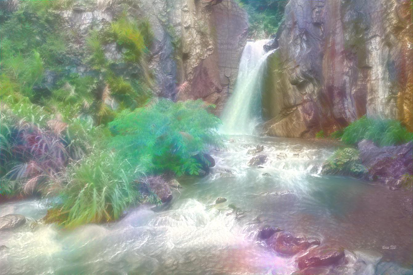 Dream waterfall.