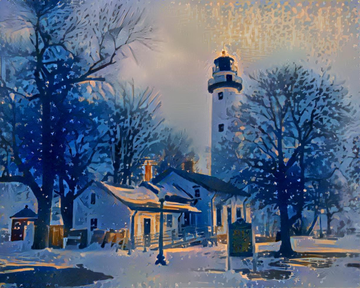 Port Sanilac Lighthouse Michigan