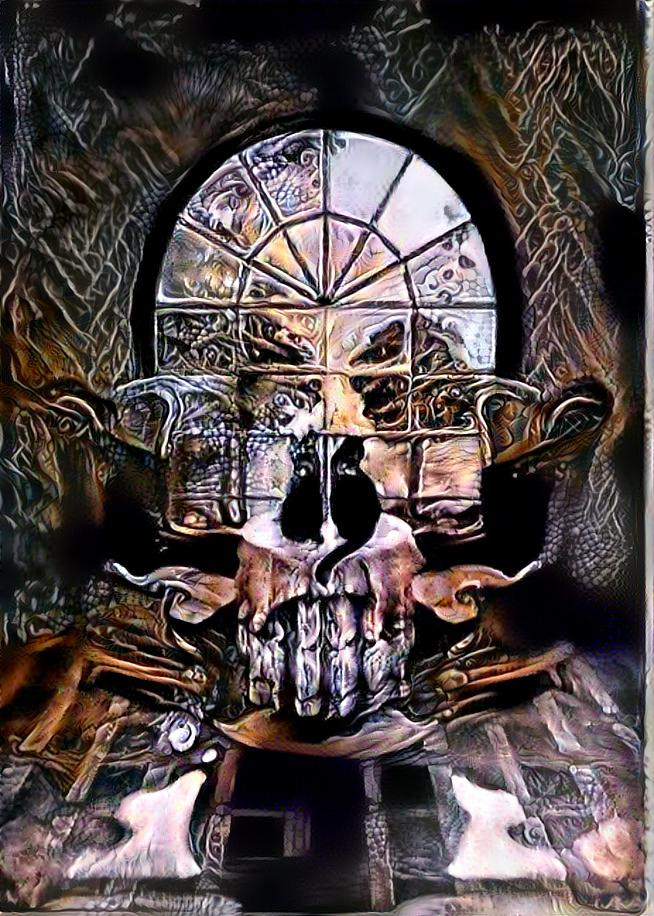 Skull at the Window