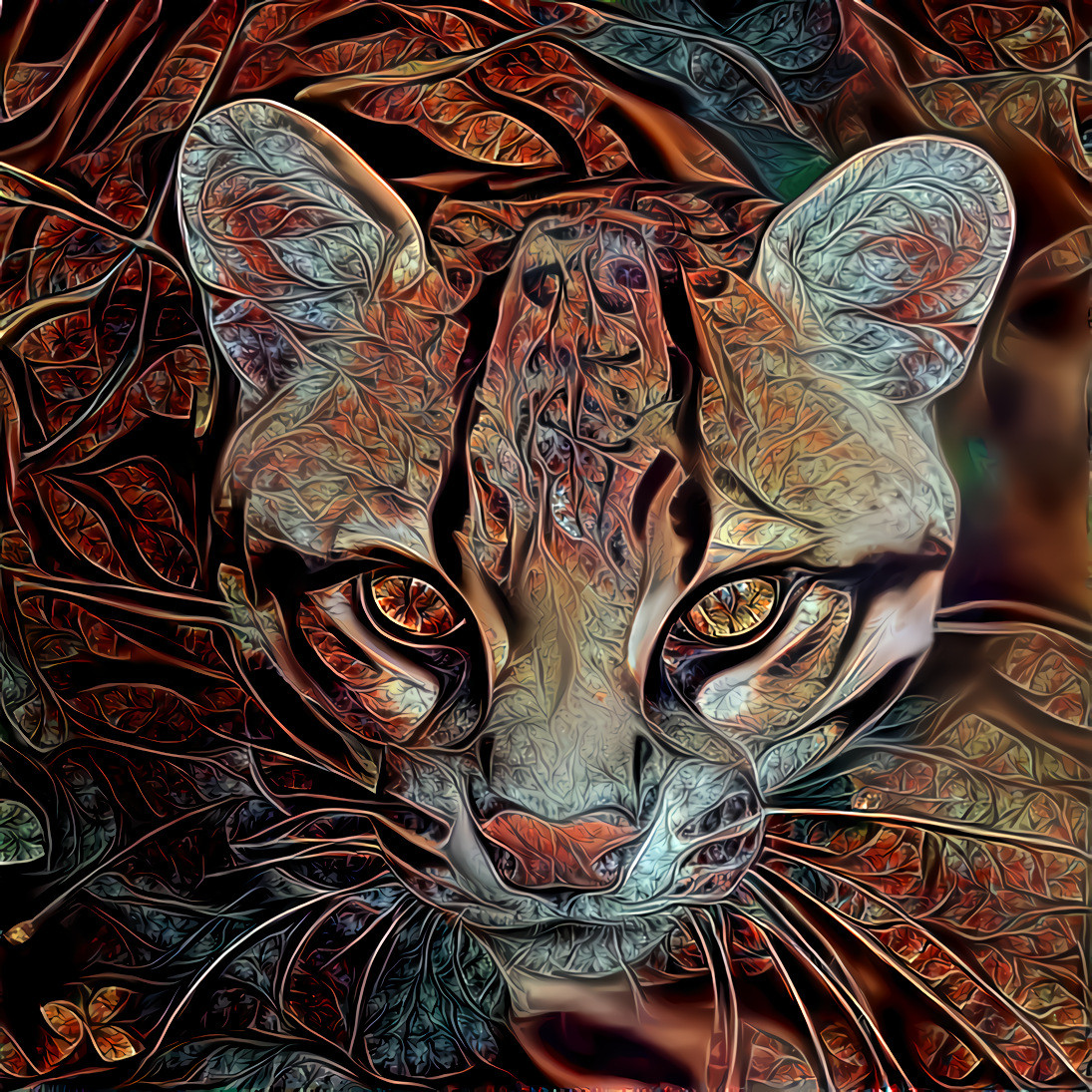 Ocelot, tiger of south america