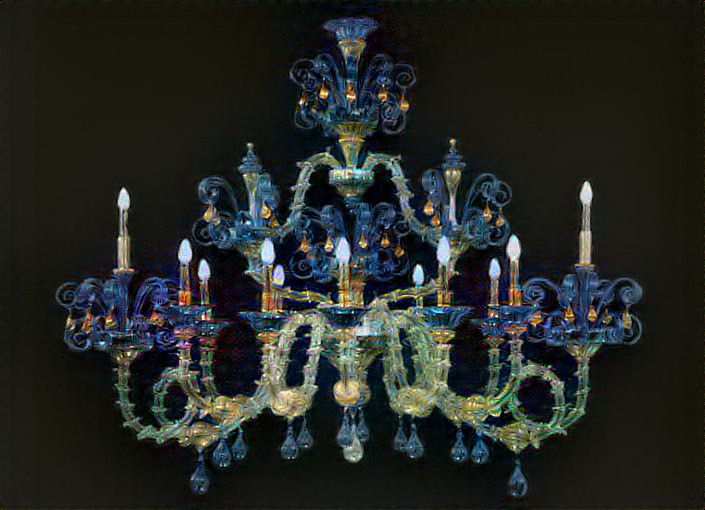 Venetian chandelier from Murano