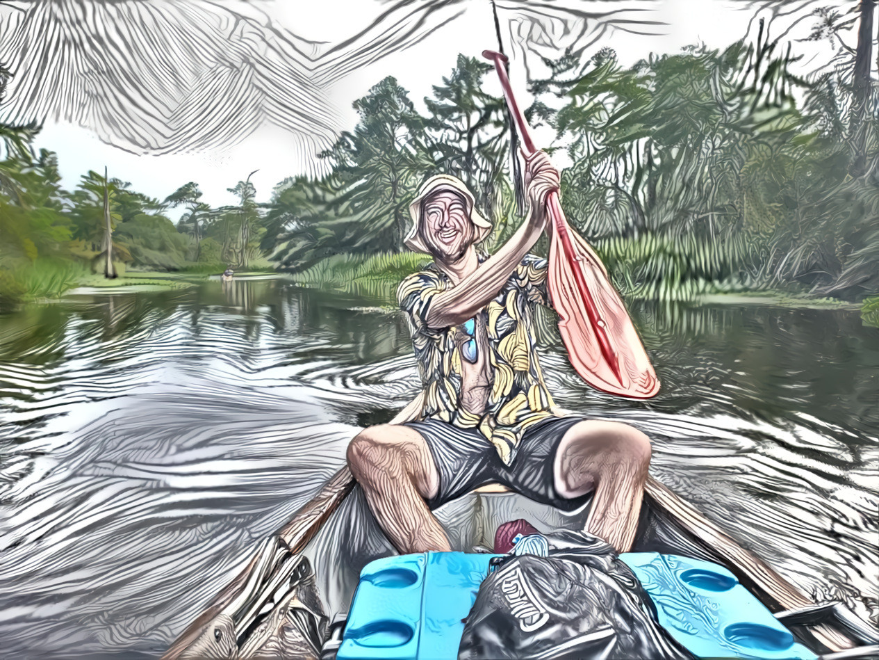 Drawn-out Day in Cane Bayou