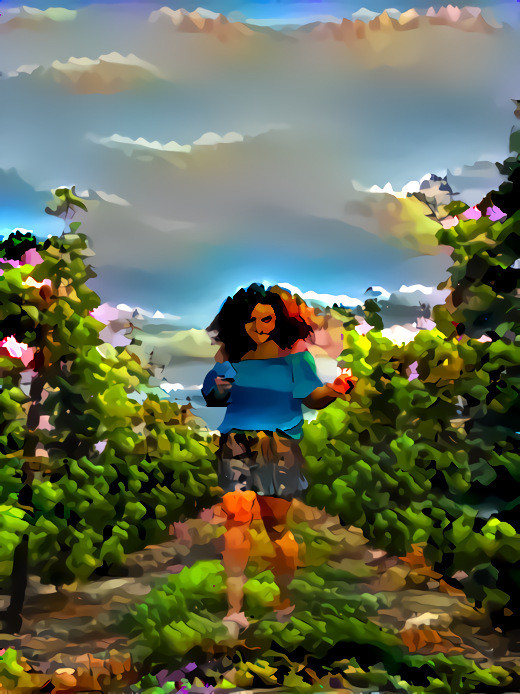 Cindy In The Wine-Land - Picture Taken & Created by Sergio F. ☿☉♃ - aka thesoberpsychonaut/SDFM