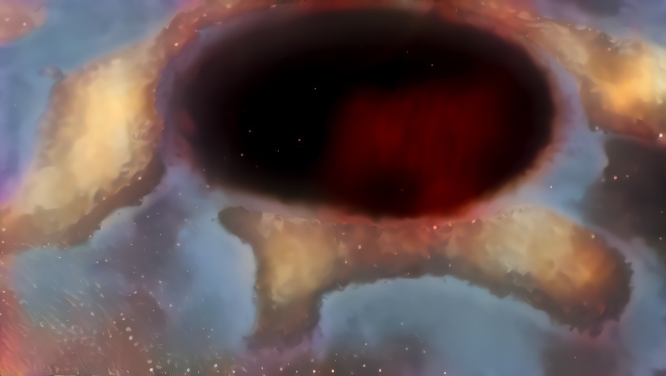 Blue Hole Supernove