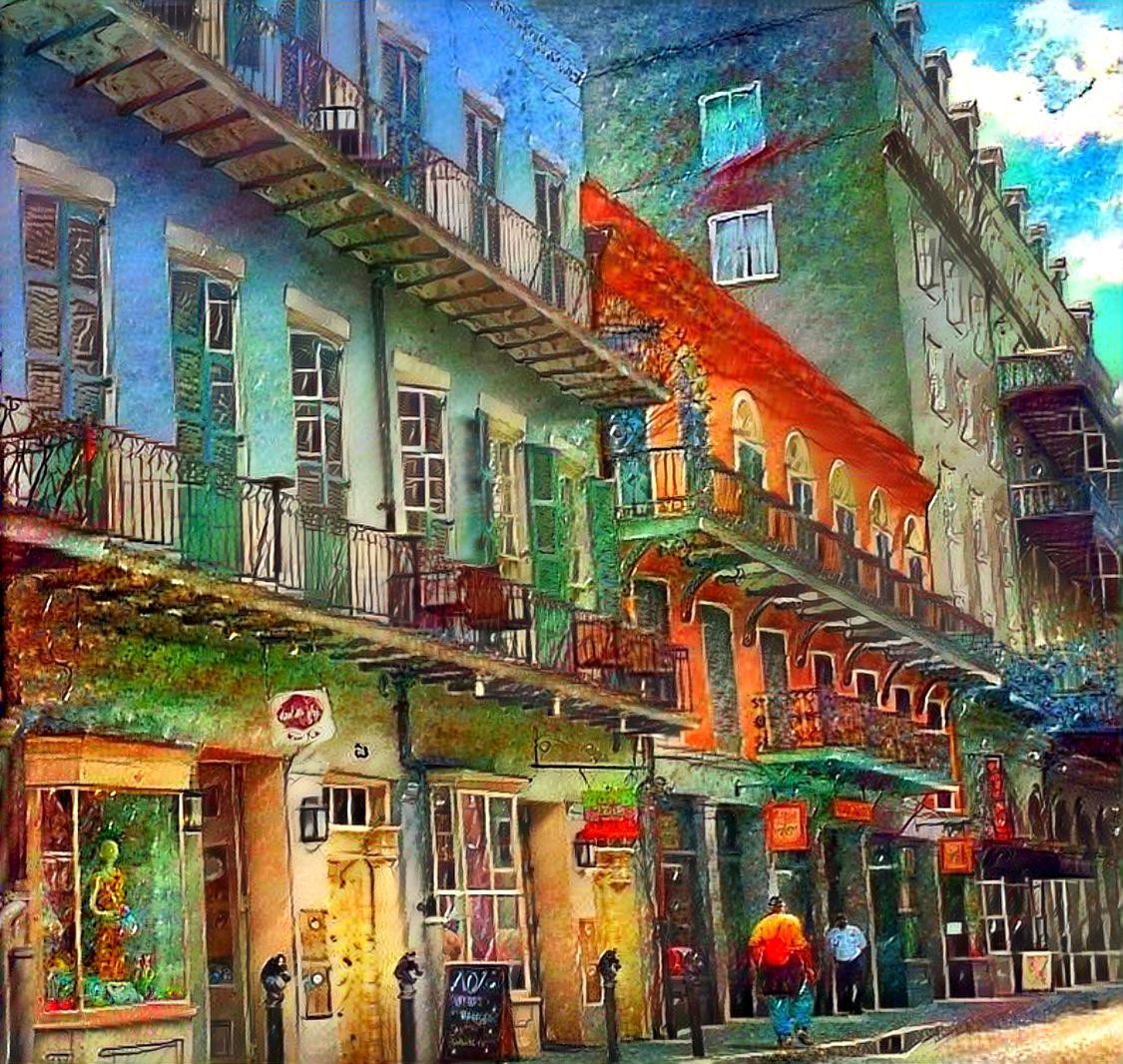 French quarter, new Orleans