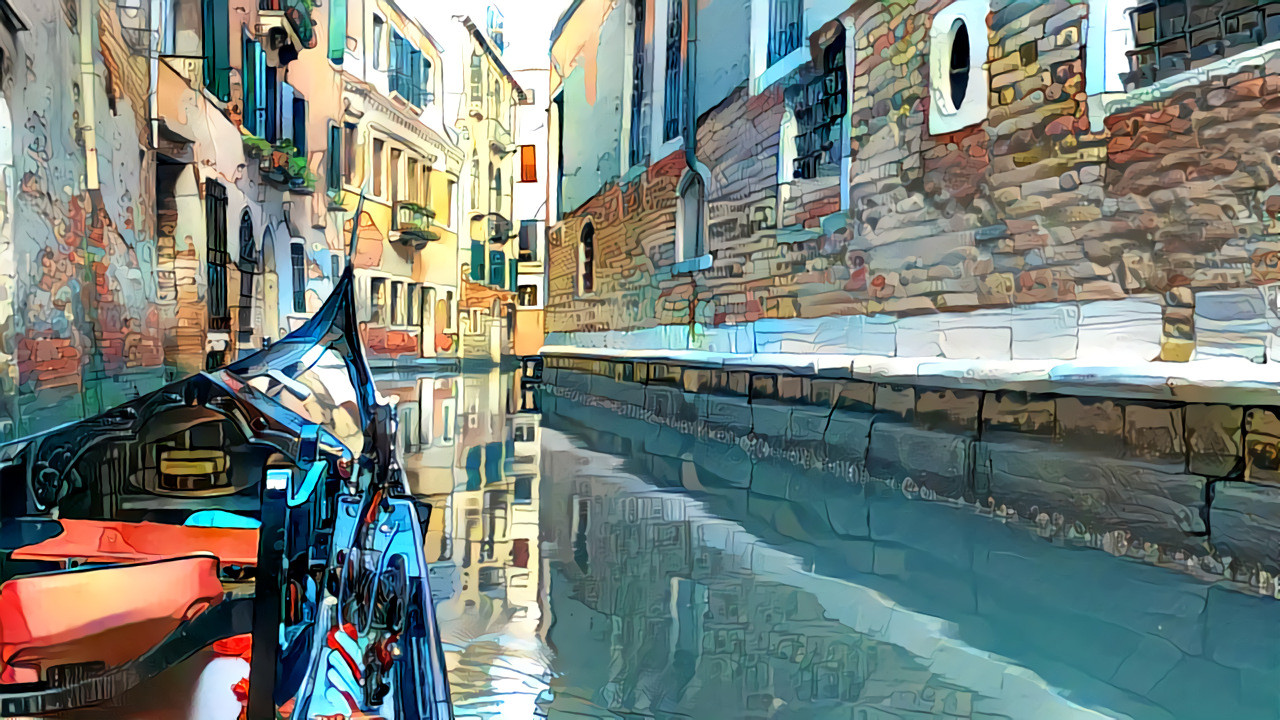 Gondola in Venice: https://www.instagram.com/p/CBybS__h-Wa/