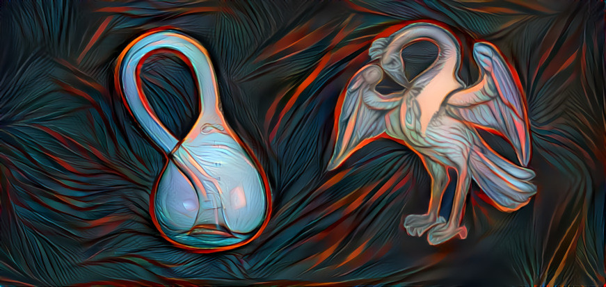 Pelican and Klein Bottle - Infinite Distillation