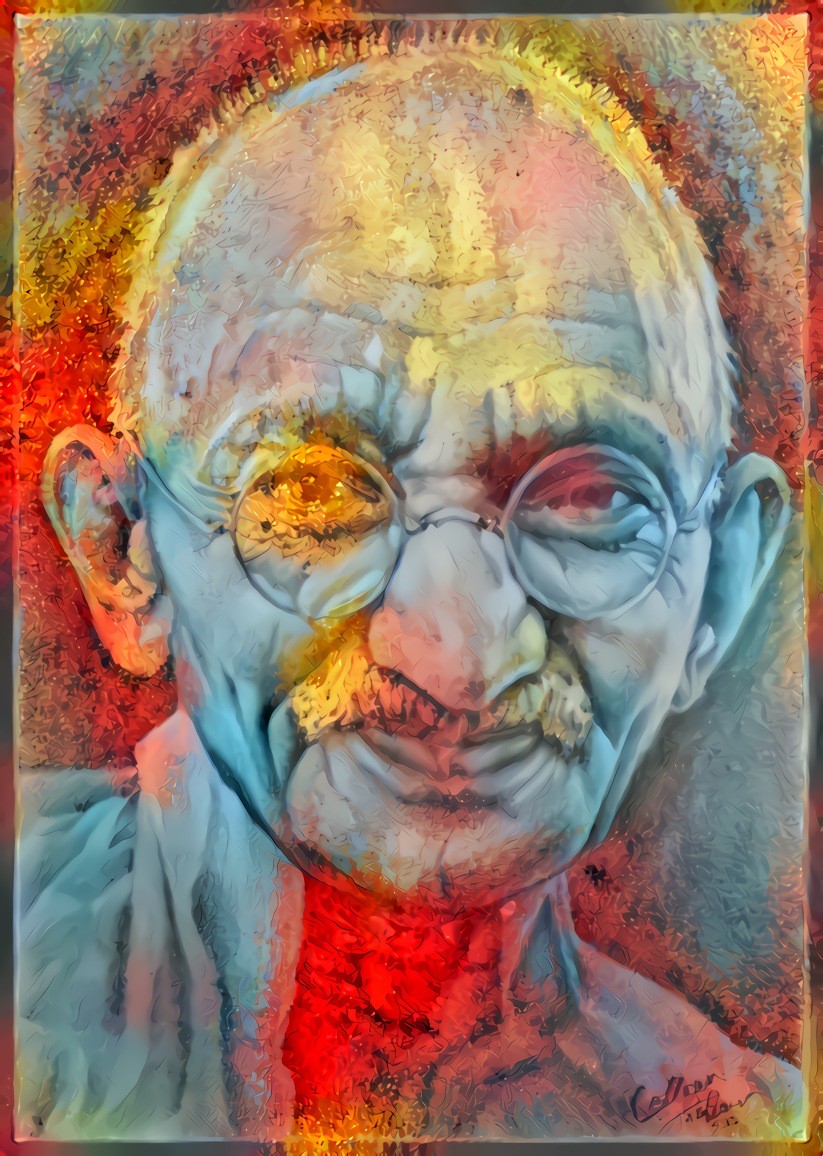 Gandhi-Buddha