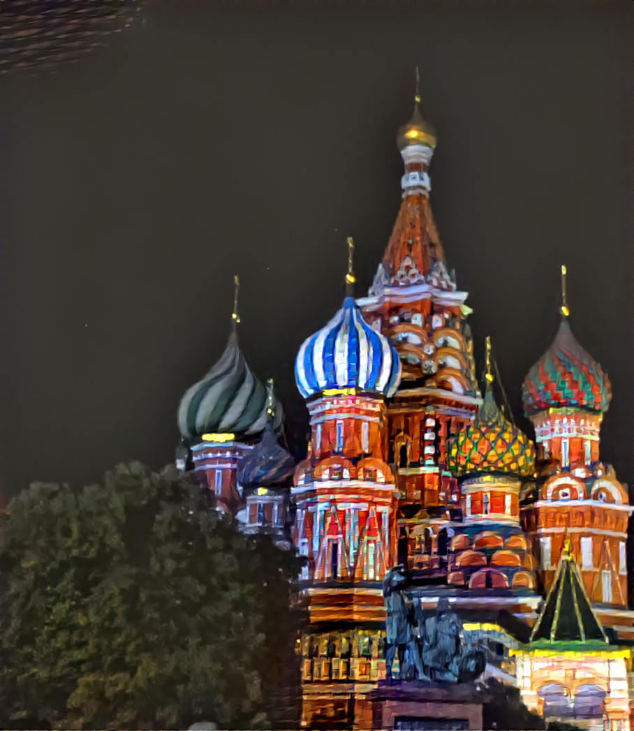 Basilius Kathedrale – das Wahrzeichen Moskaus (Russland)